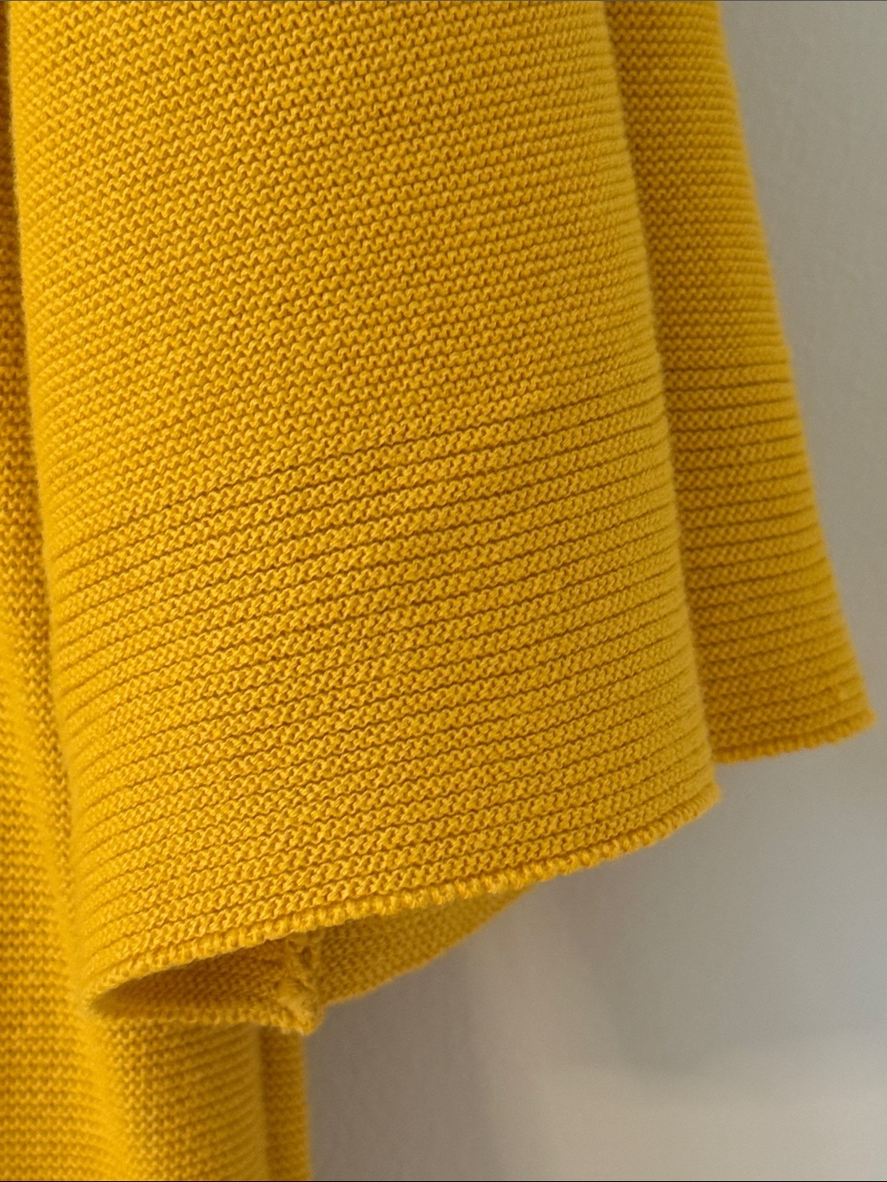 Cortefiel Women’s Mustard Short-Sleeve Knit Top - Picture 6 of 6